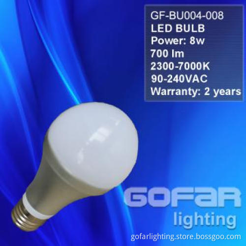 Hot Sell! New LED Light Bulb 8w on Promotion